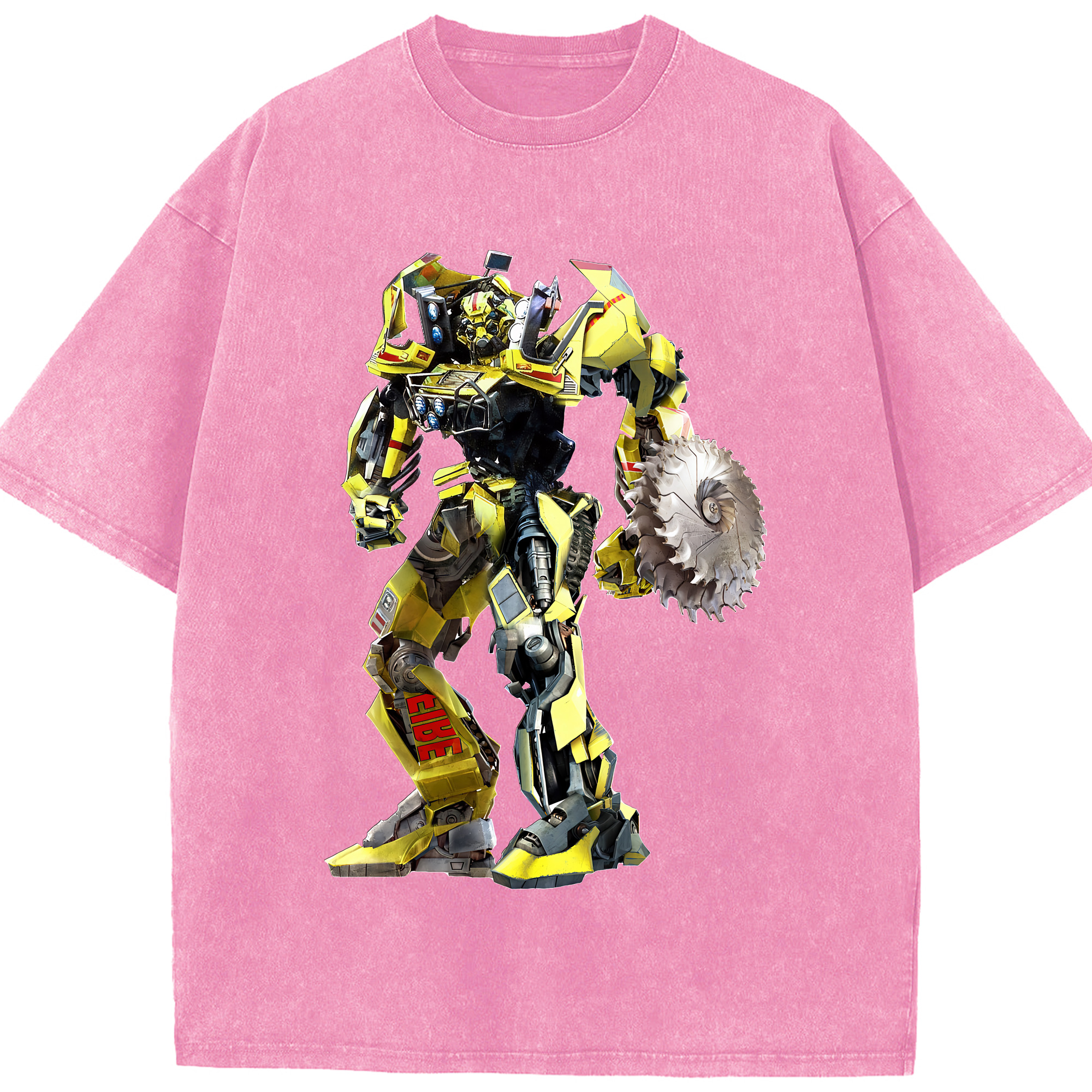 （画像用） Transformers トランスフォーマー 綿100% ヴィンテージ風 半袖Tシャツ（フロントプリント）